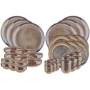 Service complet - 36 pc - basalte