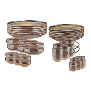 Service complet - 36 pc - basalte