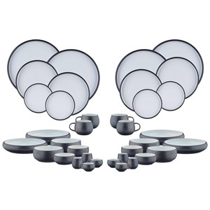 Service complet - 36 pc - onyx