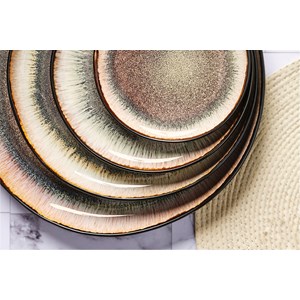 Service complet - 48 pc - marron sauvage