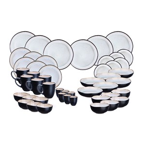 Service complet - 48 pc - blanc ivoire