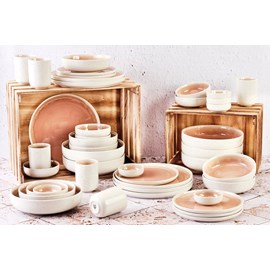 Service complet - 42 pc - rose poudre