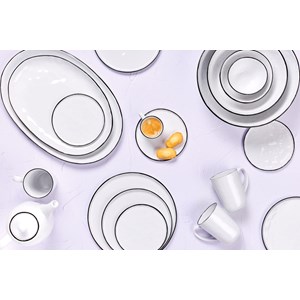 Service complet - 32 pc - blanc neige