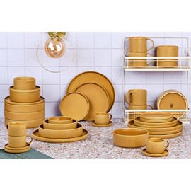 Service complet - 36 pc - ocre