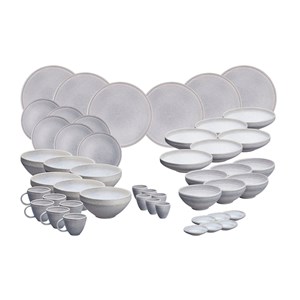 Service complet - 48 pc - gris lune