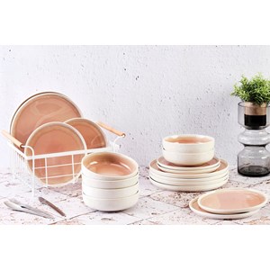 Service les essentiels - rose poudre