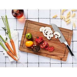 Planche à découper en bois d'acacia alva