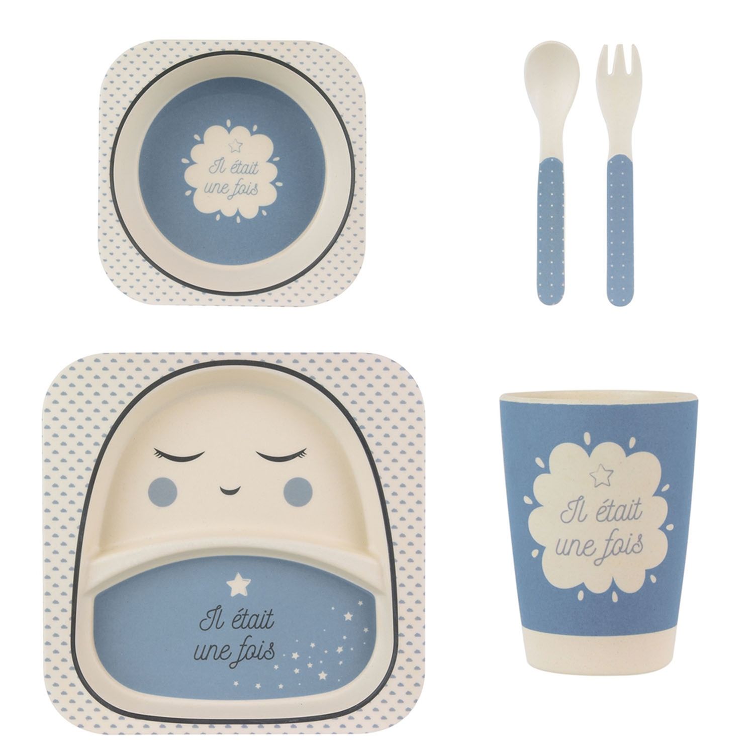 Set De Repas Enfant En Bambou Nature Decouvertes