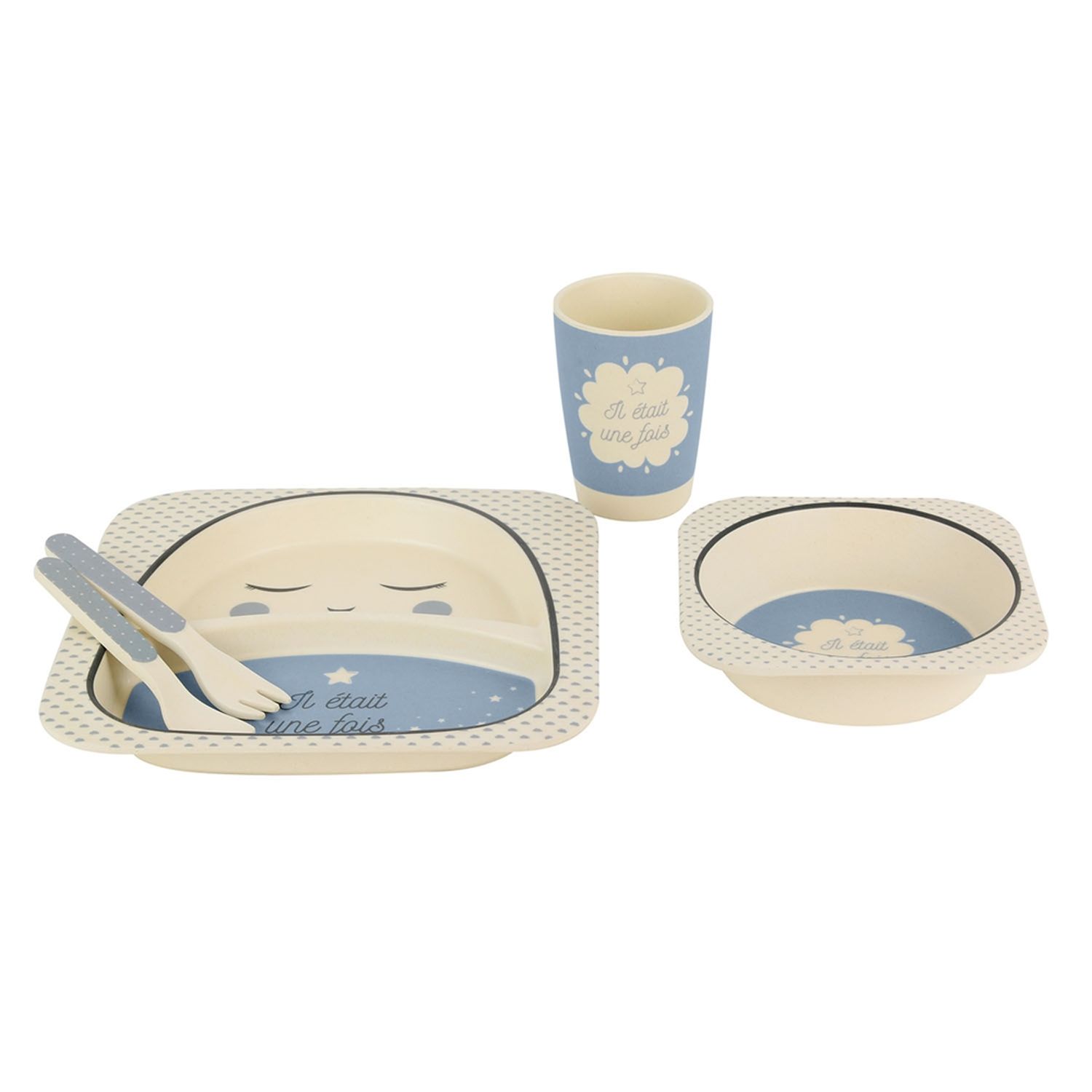 Set De Repas Enfant En Bambou Nature Decouvertes