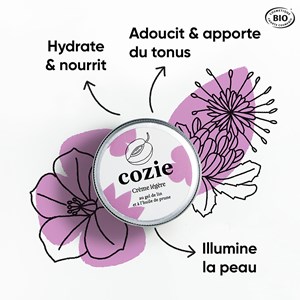 Crème légère visage - cozie