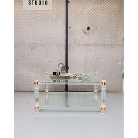 Donna, la table basse en verre n°132