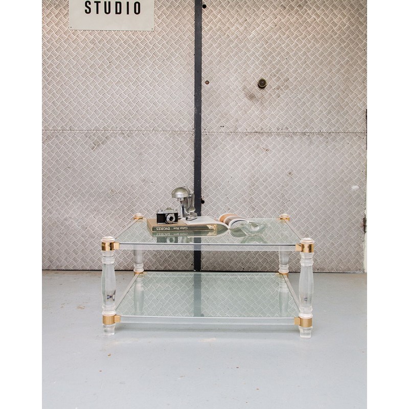 Donna, la table basse en verre n°132