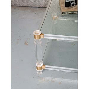 Donna, la table basse en verre n°132