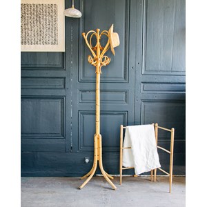 Albert, le porte manteaux en rotin n°61
