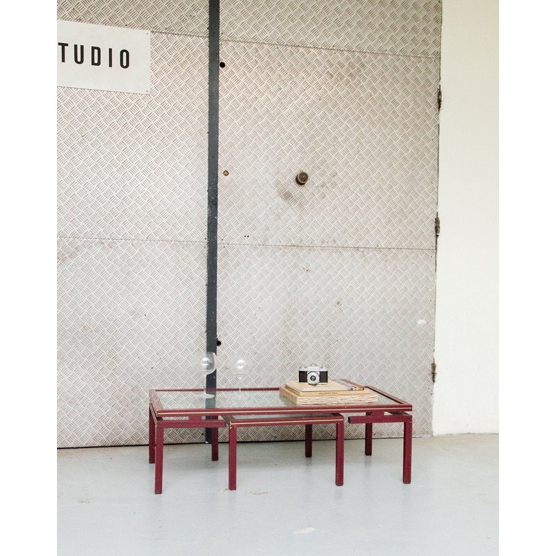Nsemble de tables basses en métal n°285
