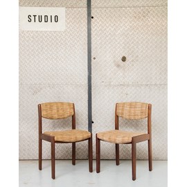Lot de 6 chaises scandinaves n°369