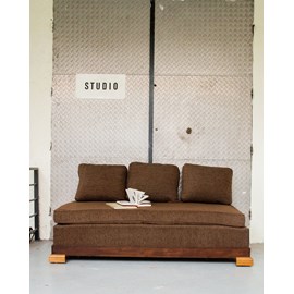 Clara, la banquette marron haute n°28