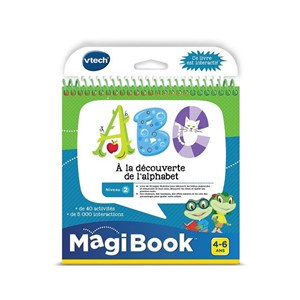 Livre éducatif vtech magi book abc à la