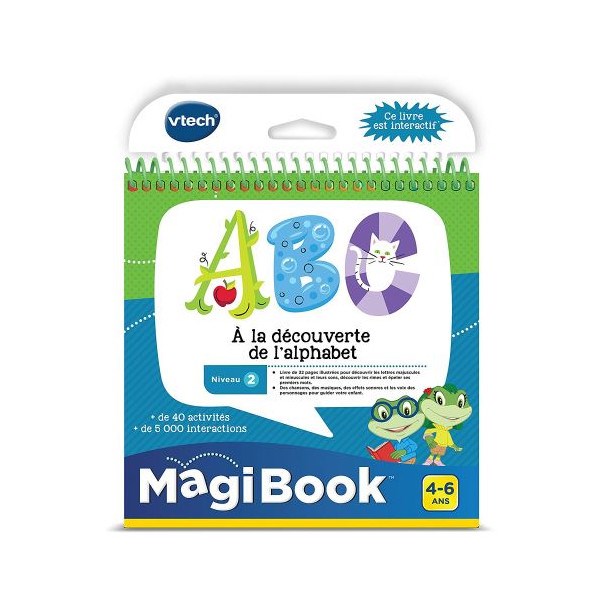 Livre éducatif vtech magi book abc à la