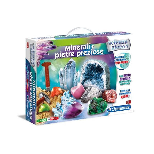 Kit créatif clementoni cristaux et pierr