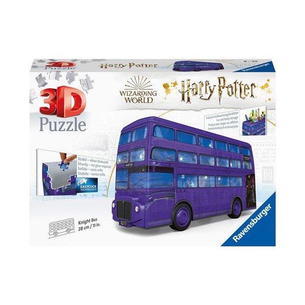 Puzzle 3d ravensburger magicobus harry p