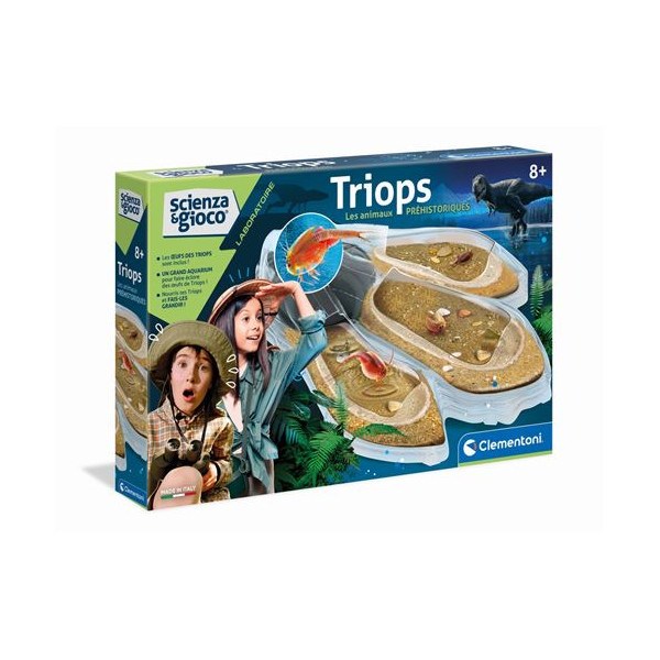 Jeu scientifique clementoni triops