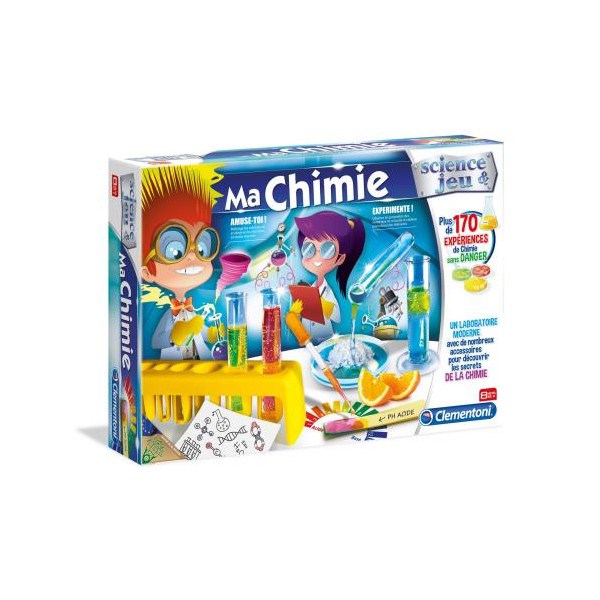 Ma chimie - clementoni - jeu scientifiqu