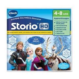 Jeu pour tablette hd storio vtech la rei