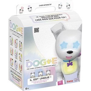 Robot éducatif lansay dog-e blanc