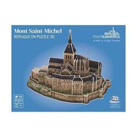 Puzzle 3d 125 pièces megableu mont saint