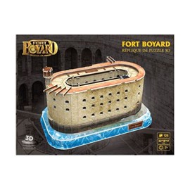 Puzzle 3d 125 pièces megableu fort boyar
