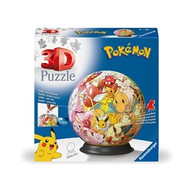 Puzzle 3d rond ravensburger pokémon