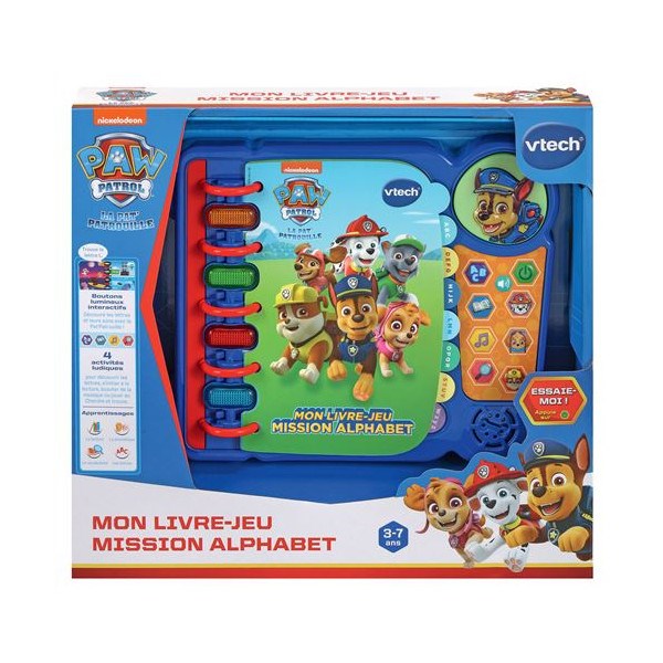 Mon livre-jeu vtech paw patrol pat'patro