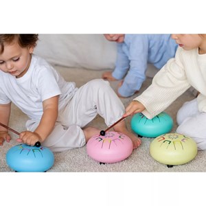 Tongue drum 8 notes rose