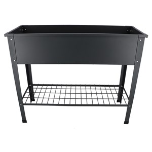 Carré potager en métal anthracite