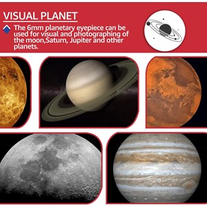 Oculaire 6mm 68° 1,25 pouces