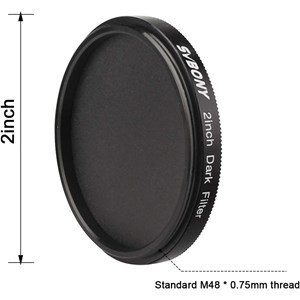 Filtre obscur 2 pouces