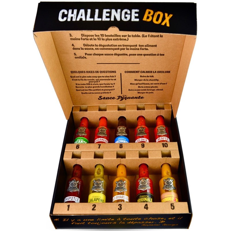 Défi 10 sauces piquantes hellicious