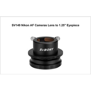 Adaptateur nikon af 1.25 pouces svbony