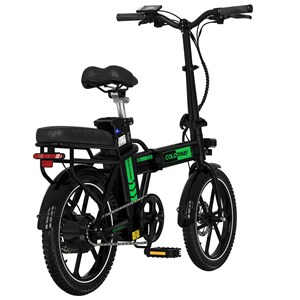 Colorway vélo électrique 16pc pliant noir