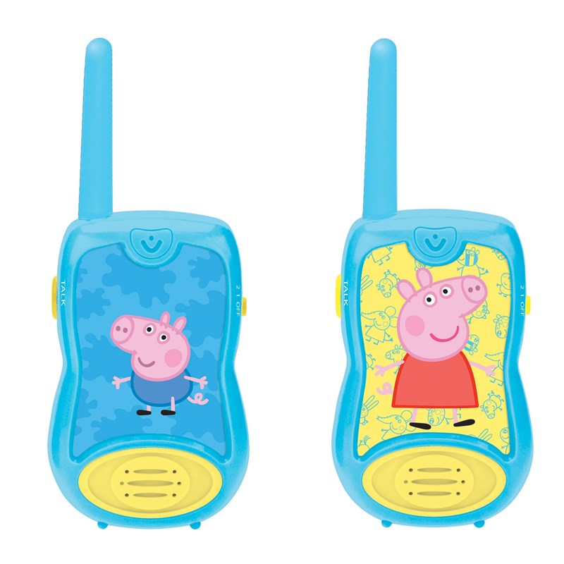 Talkies-walkies peppa pig portée 200m