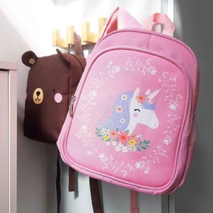 Sac à dos avec poche isotherme licorne