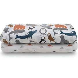 Lot de 2 maxi langes hydrophiles