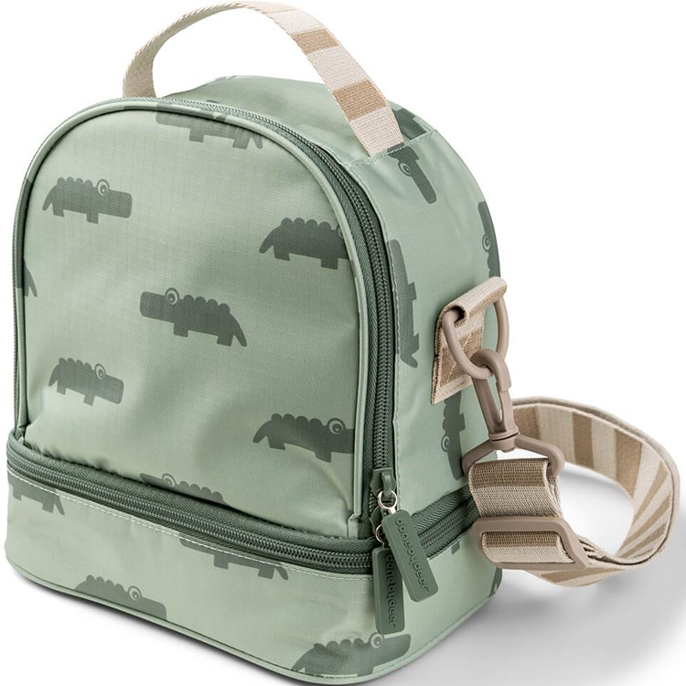 Sac à dos isotherme enfant croco vert