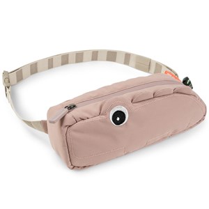 Sac banane matelassé enfant croco rose