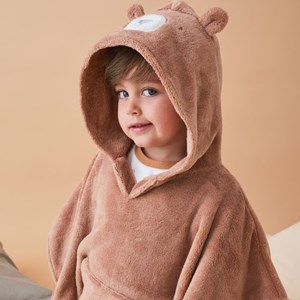 Poncho little bear en groloudoux (2-4 ans)