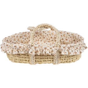 Couffin en osier pour poupée