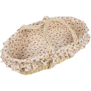 Couffin en osier pour poupée