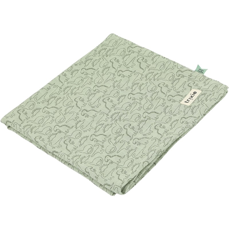 Maxi lange en mousseline daring dino (110 x 110 cm)