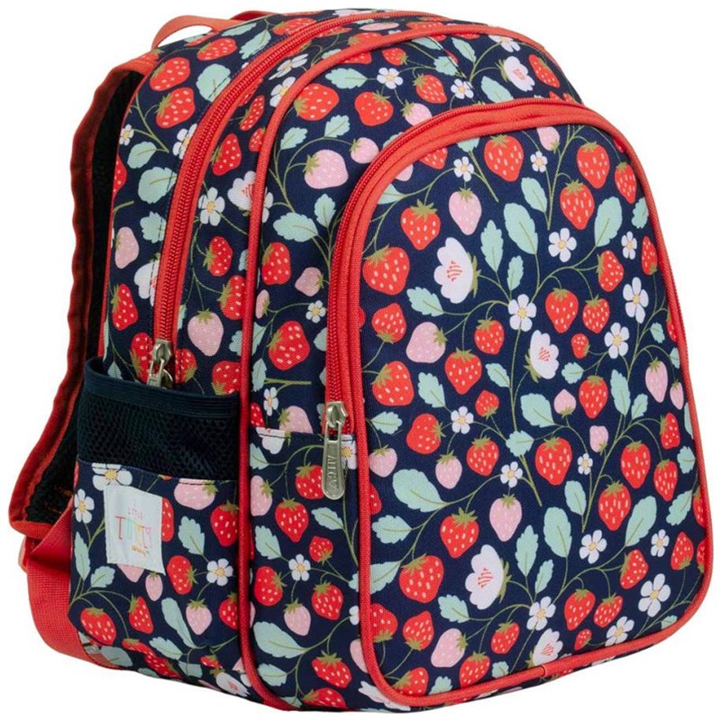 Sac à dos avec poche isotherme fraises